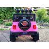 Dětské elektrické autíčko S2388 Jeep 4x45 W Růžové