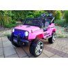 Dětské elektrické autíčko S2388 Jeep 4x45 W Růžové