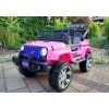 Dětské elektrické autíčko S2388 Jeep 4x45 W Růžové