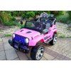 Dětské elektrické autíčko S2388 Jeep 4x45 W Růžové