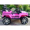 Dětské elektrické autíčko S2388 Jeep 4x45 W Růžové