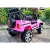 Dětské elektrické autíčko S2388 Jeep 4x45 W Růžové