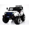 Dětské elektrické autíčko S2388 Jeep 4x45 W Bílé 6