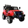 Elektrické autíčko S2388 Jeep Dálkové ovládání 4x45W Červené