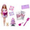 Panenka Mattel Barbie Party Unboxed série Narozeniny + pes čivava 2