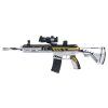 Vodní pistole Samopal M416 na Vodní Kuličky šedá + Příslušenství