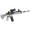 Vodní pistole Samopal M416 na Vodní Kuličky šedá + Příslušenství