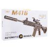 Vodní pistole Samopal M416 na Vodní Kuličky šedá + Příslušenství