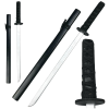 Dětský meč Katana 70 cm Dřevěný Černý