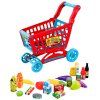 Interaktivní supermarket pokladna s vozíkem červeno-modrý 3