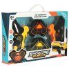 Pistolet laserowy paintball z tarcza na podczerwien zestaw 2 szt 152207