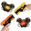 Pistolet laserowy paintball z tarcza na podczerwien zestaw 2 szt 158507