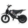 Dětská elektrická motorka SHARK černá
