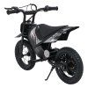 Dětská elektrická motorka SHARK černá 7