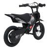 Dětská elektrická motorka SHARK černá 9