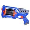 Pistole BLASTER pěnové náboje 10 ks modrá