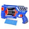Pistole BLASTER pěnové náboje 10 ks modrá 6