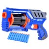 Pistole BLASTER pěnové náboje 10 ks modrá
