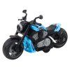 Dětská motorka na baterie světla modrá