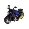 Motocykl DIY 1:14 Kovový Modrý