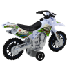 Terénní Motorka Cross Off-Road Pohon Světla Bílá 3