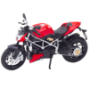 Sportovní Motocykl Kovový 1:12 Červený