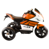 Elektrická tříkolka HT-5188 LED MP3 Oranžová 3