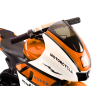 Elektrická tříkolka HT-5188 LED MP3 Oranžová