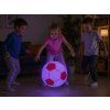 Nafukovací míč LED pro děti pr. 45 cm Lehký červený