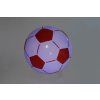 Nafukovací míč LED pro děti pr. 45 cm Lehký červený