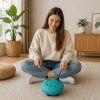 Jazykový buben relaxační pro jógu a meditaci tyrkysová