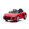 Elektrické autíčko Audi R8 Lift A300 LED světla dálkové ovládání červené