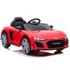 Elektrické autíčko Audi R8 Lift A300 LED světla dálkové ovládání červené