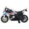 Elektrický motocykl BMW S1000RR LED světla Hudba Bílý