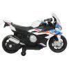 Elektrický motocykl BMW S1000RR LED světla Hudba Bílý 6