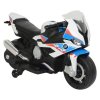 Elektrický motocykl BMW S1000RR LED světla Hudba Bílý
