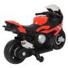 Elektrická motorka BMW S1000RR LED světla Hudba Červená