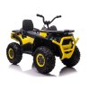 Elektrická čtyřkolka XMX607 LED světla MP3 Žlutá