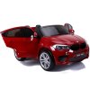 Elektrické autíčko BMW X6M SUV LED světla MP3 Červené lakované