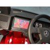 Elektrické nákladní autíčko Mercedes Actros černé lakované dálkové ovládání MP4
