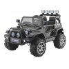 Elektrické autíčko Jeep HP012 LED MP3 Černé 3