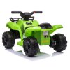 Elektrická čtyřkolka JS320 LED světla MP3 panel Zelená