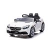 Elektrické autíčko Mercedes SLC 300 LED světla Dálkový ovladač Bílé