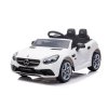 Elektrické autíčko Mercedes SLC 300 LED světla Dálkový ovladač Bílé