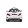 Elektrické autíčko Mercedes SLC 300 LED světla Dálkový ovladač Bílé