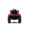 Elektrický traktor BW-X002A s lžící červený