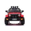 Elektrické autíčko Jeep BRD-7588 LED světla 4x4 Červené 2