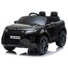 Elektrické autíčko Range Rover Evoque s dálkovým ovládáním s LED osvětlením Černé