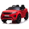 Elektrické autíčko Range Rover Evoque dálkové ovládání LED červené