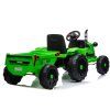 Elektrický akumulátorový traktor CH9959 s přívěsem zelený 6